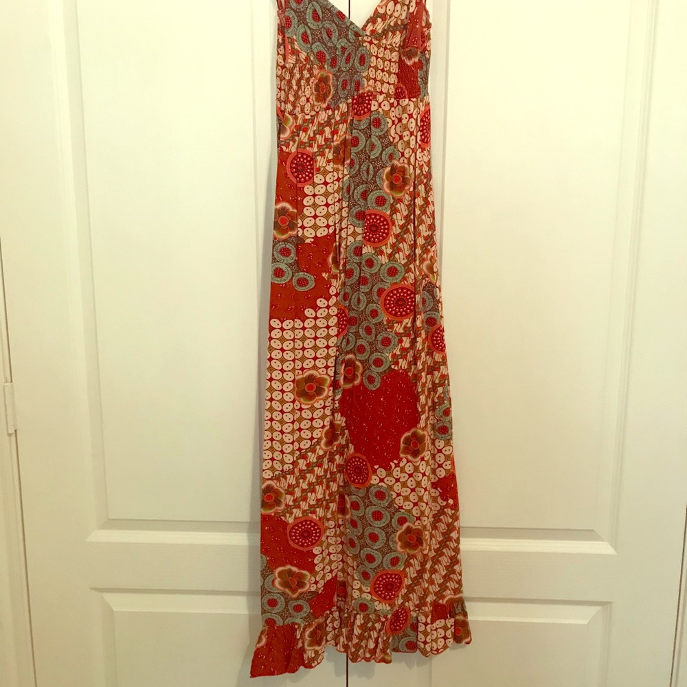 Fall hues maxi dress